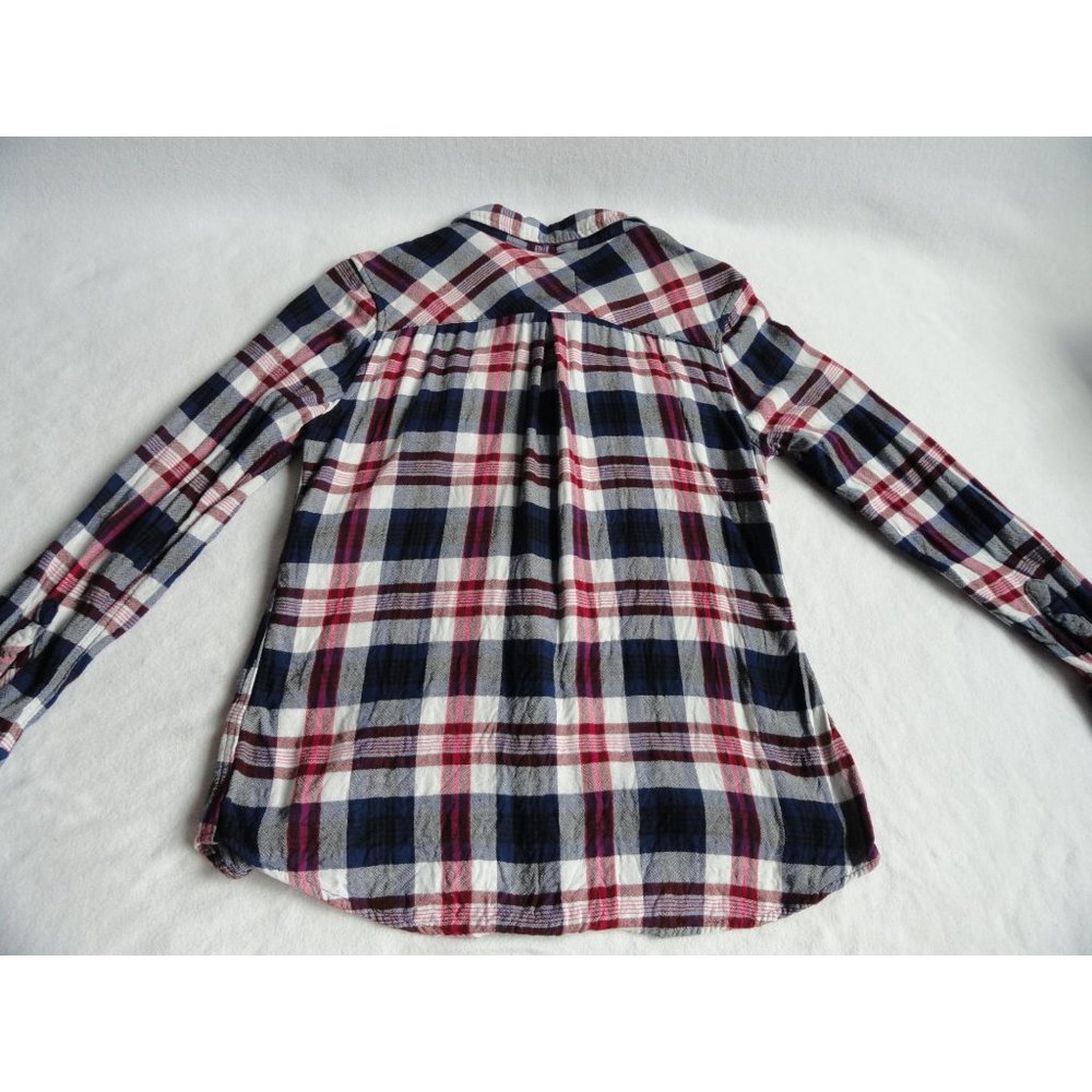 Rails Double Layer Red And Blue Plaid Flannel - S… - image 5